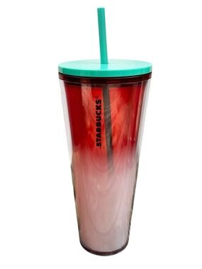 Starbucks Tumbler Summer 2020 Watermelon Strawberry Cup Water